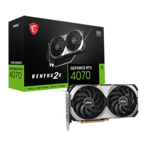 MSI RTX 4070 Ventus 2X E 12G OC GDDR6X